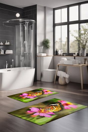 Mijölnir Juego de alfombrillas de baño CT-5117 Multicolor